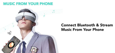 BLUETOOTH MUSIC TO ENHANCE THE MASSAGE EXPERIENCE